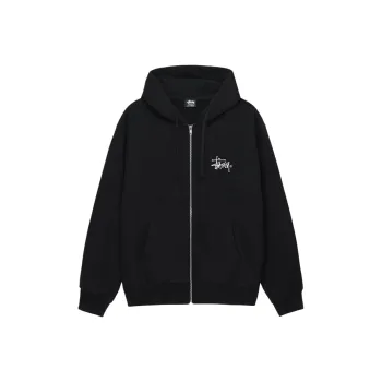 Stussy Basic Logo Zip Hoodie