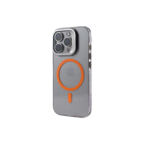 DEPA PC Material Transparent Stand With Magnetic Attachment Phone Cases Compatible With Apple 13 16 Series Minimalist