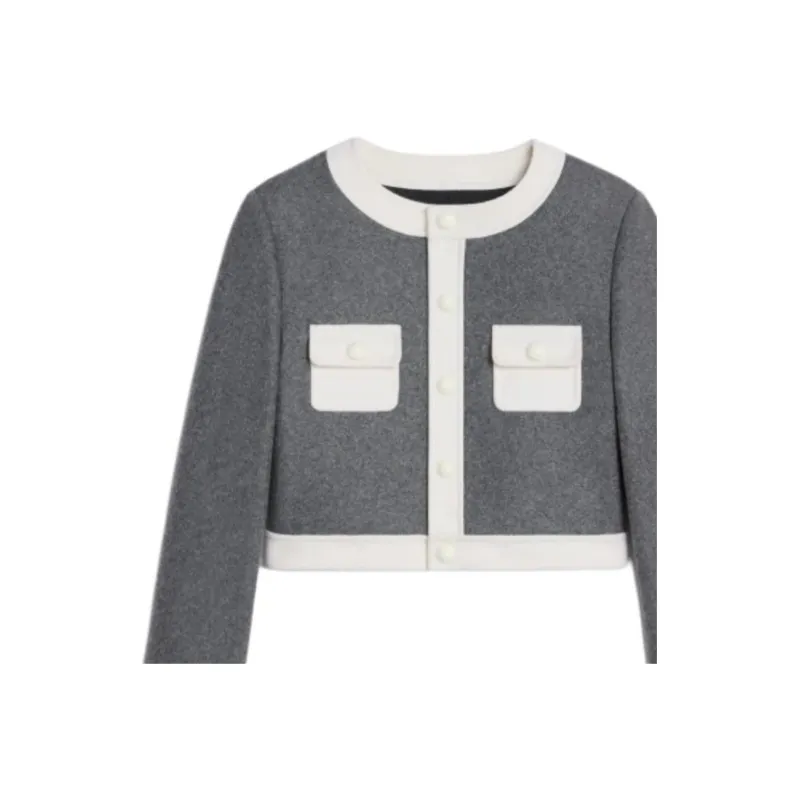 CELINE Brompton Jacket In Wool Cloth-3