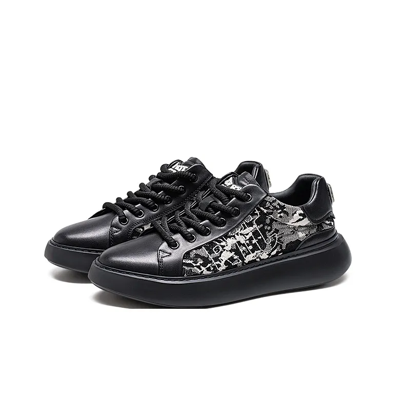 RHYTHM OF JOY Low-Top Skateboard Shoes Men's-7
