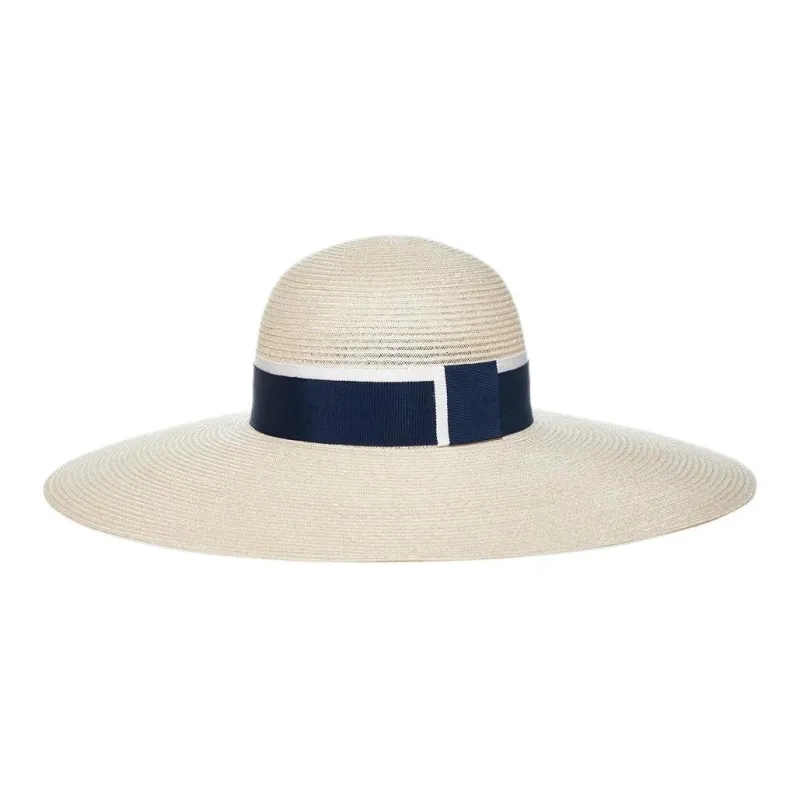 Maison Michel Logo Plaque Blanche Hat-2