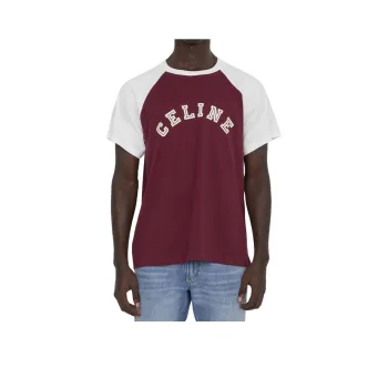 CELINE Loose T shirt In Cotton Jersey