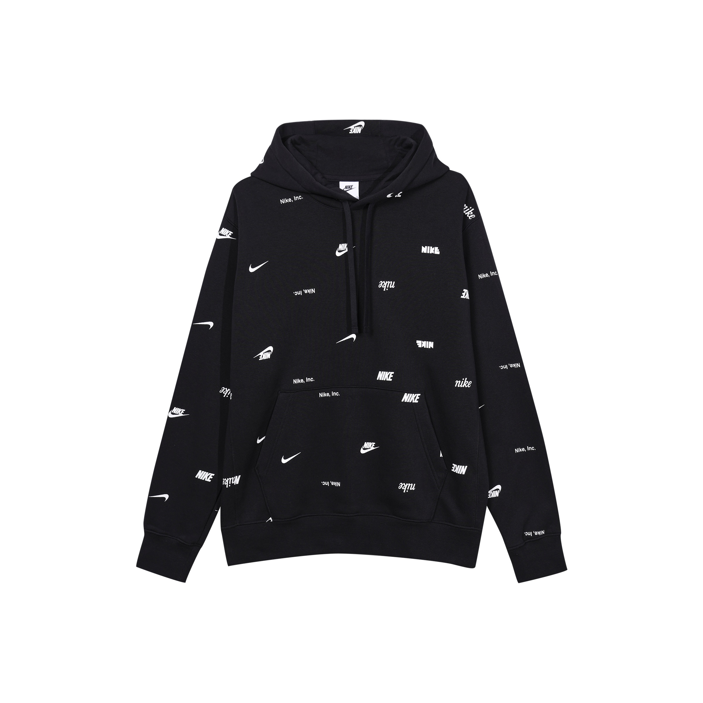 Nike Solo Swoosh Zip-Up Drawstring Hoodie L - POIZON