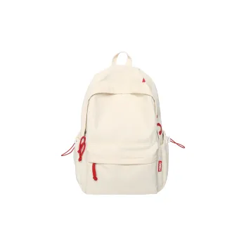 Single Warehouse Nylon Backpack Unisex White/Black/Blue/Red/Yellow