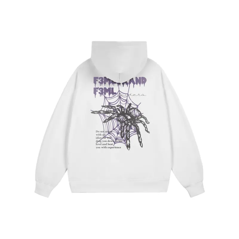 F3ML Spider-print Unisex Sweatshirt-10