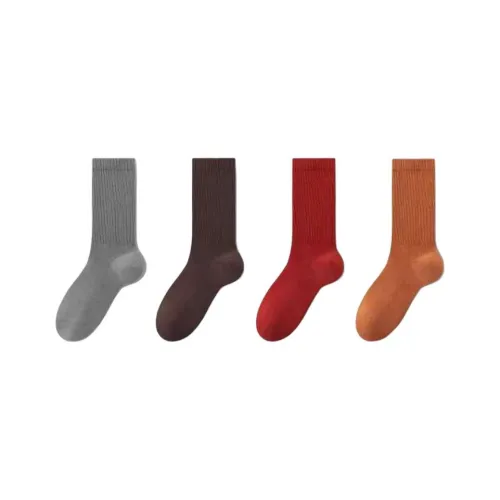 MADALLO Mid Calf Socks Women's 4 Pack