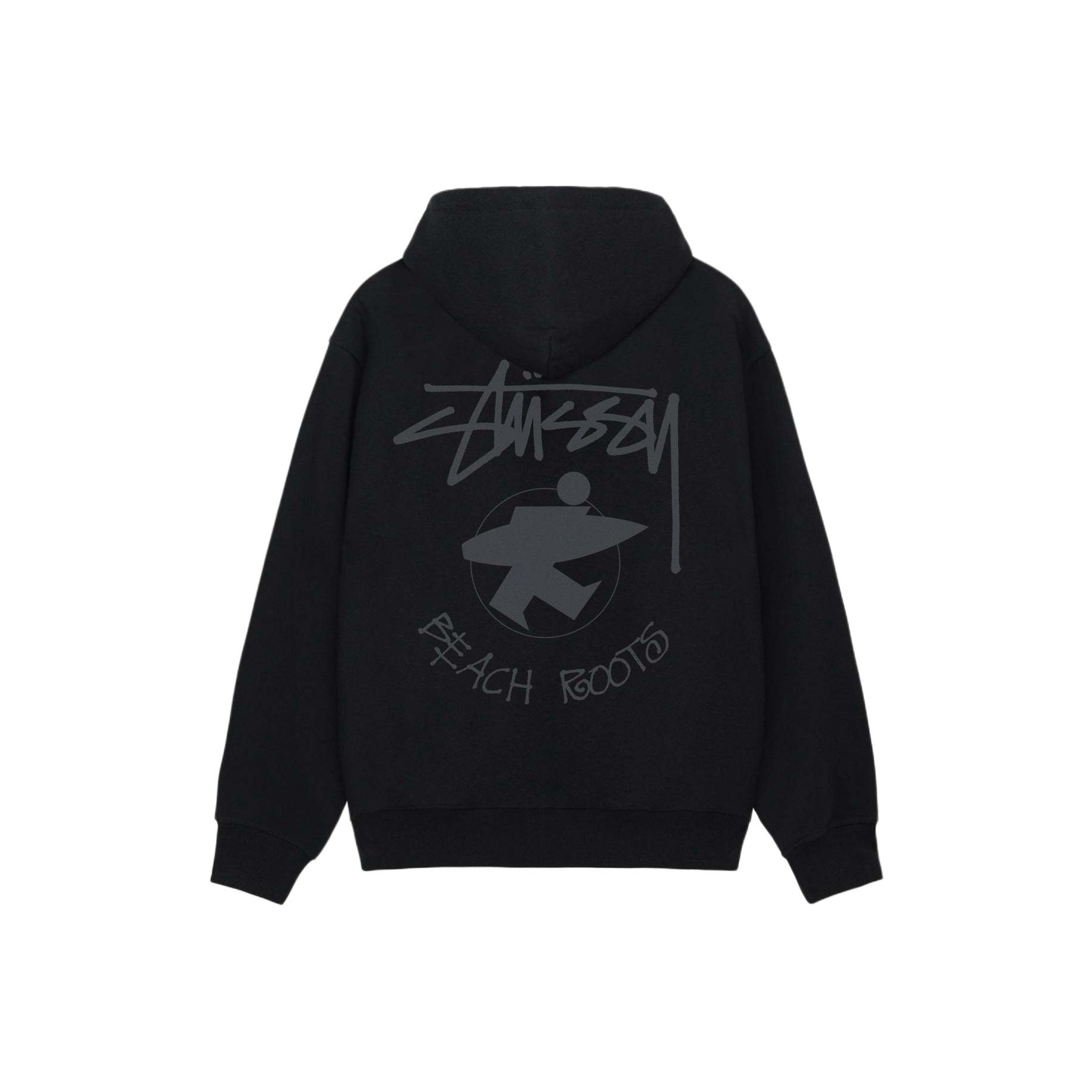 Stussy Born X Raised Logo Zip Hoodie M - POIZON
