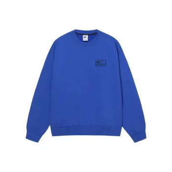 Nike X Stussy Acid Wash Crew Fleece Asia Sizing