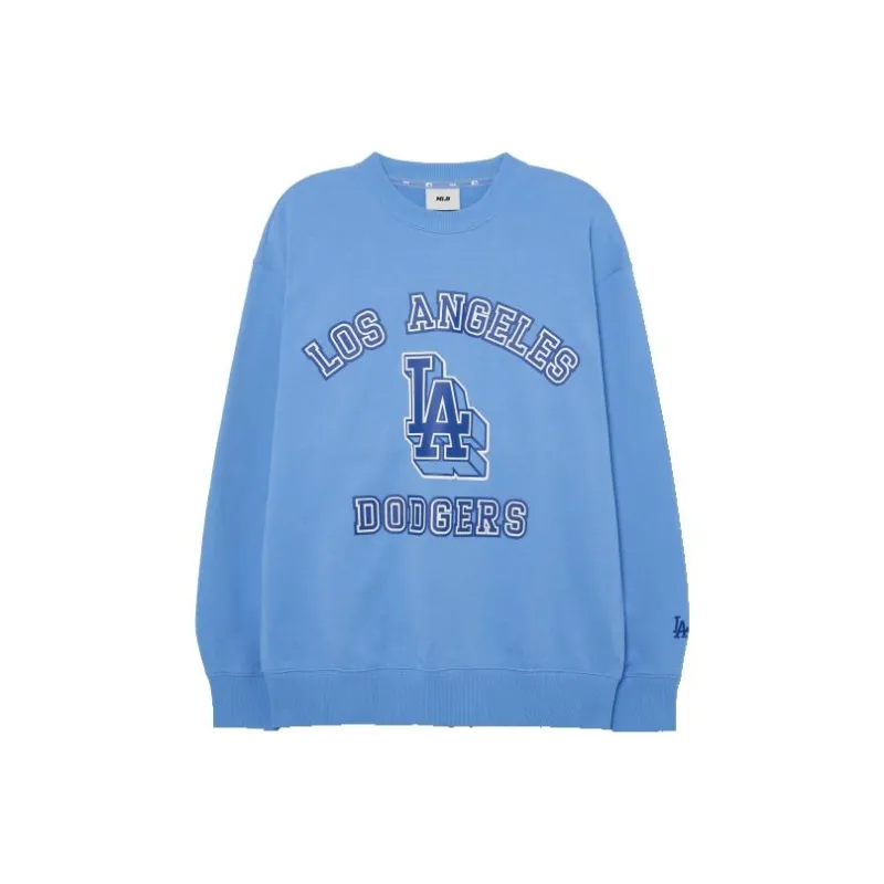 MLB Sweatshirts Unisex Light Blue-0