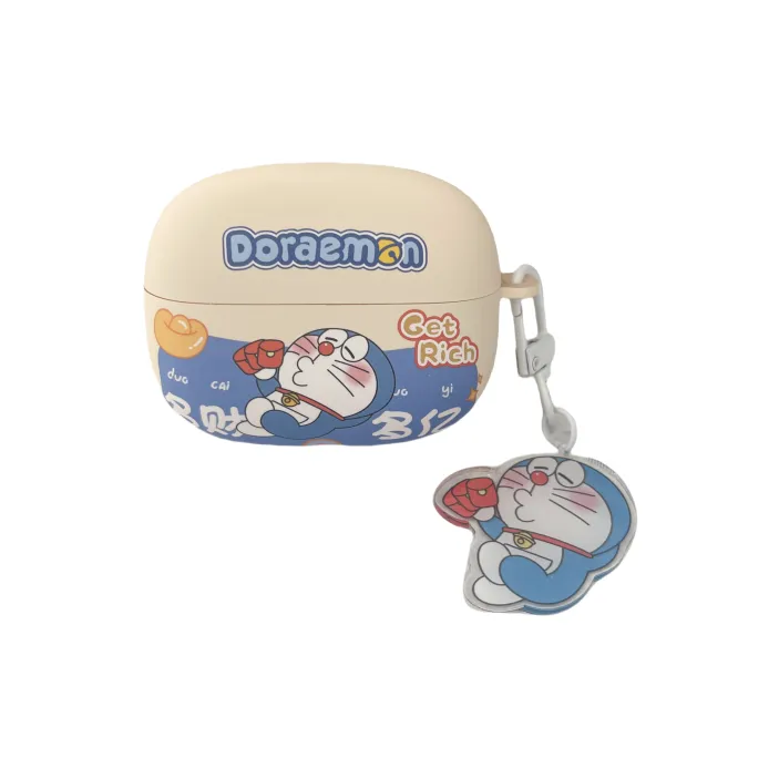 Antey Compatibility  Xiaomi Buds 5/Redmi Red Beige Buds 6 Pro/Buds 5 Pro TPU Doraemon Headphone Cases-2