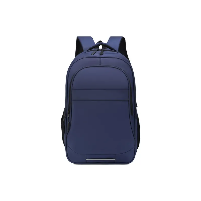 H YXIANG Nylon Backpack Regular Unisex Blue/Gray/Black-7