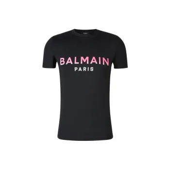 BALMAIN T-Shirts Men Black