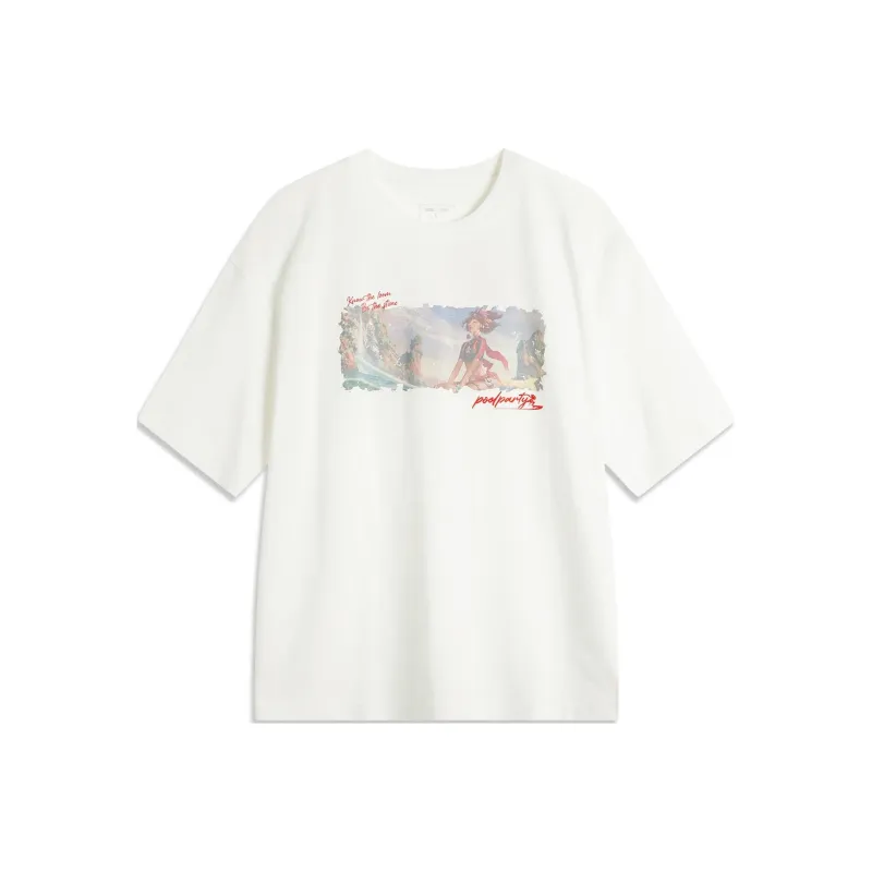 LiNing x LEAGUE OF LEGENDS T Shirt Men's Ivory-0