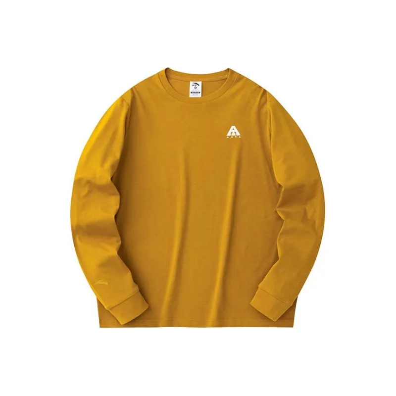 Anta Outdoor Collection Sweatshirt Men's Shrub Yellow-0