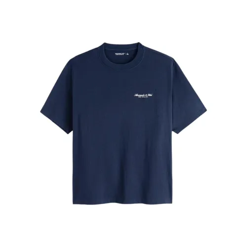 Abercrombie＆Fitch T Shirt Men's Navy Blue
