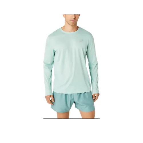 Asics T Shirt Men's Light Cyan Porcelain