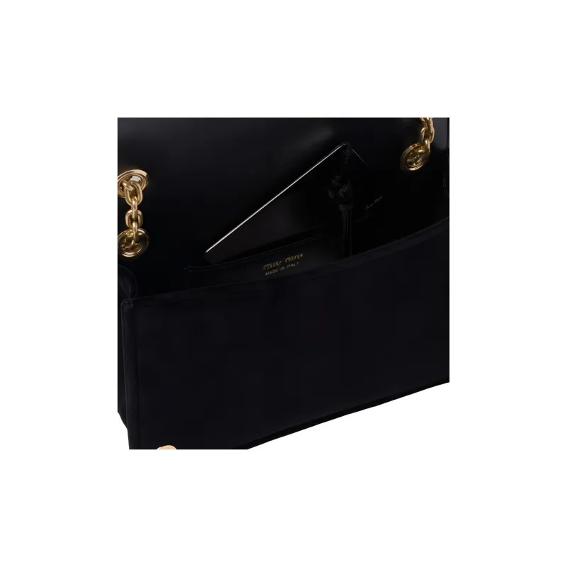 MIU MIU Matelassé Velour Crossbody Bag, Shoulder Bag Mini Women's Black-4