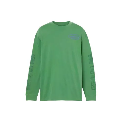 Timberland Mixed Logo Long Sleeve T-Shirt Sweatshirt Unisex Green