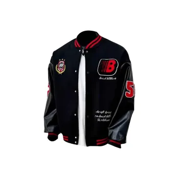 FA2LO Baseball Jacket Unisex Black