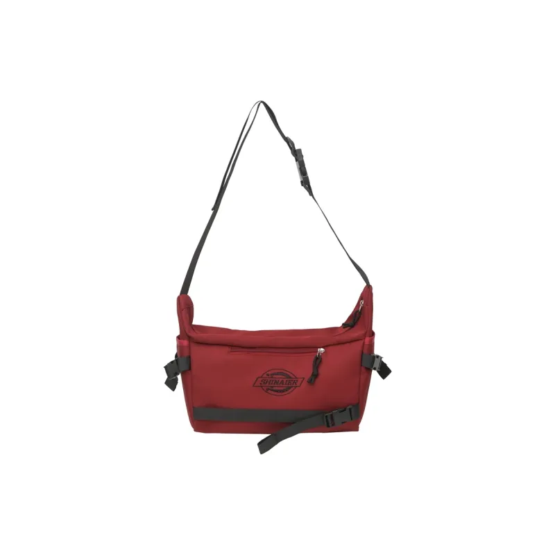 DCLOUD Nylon Messenger Bag, Crossbody Bag Unisex White/Black/Blue/Khaki/Red-23