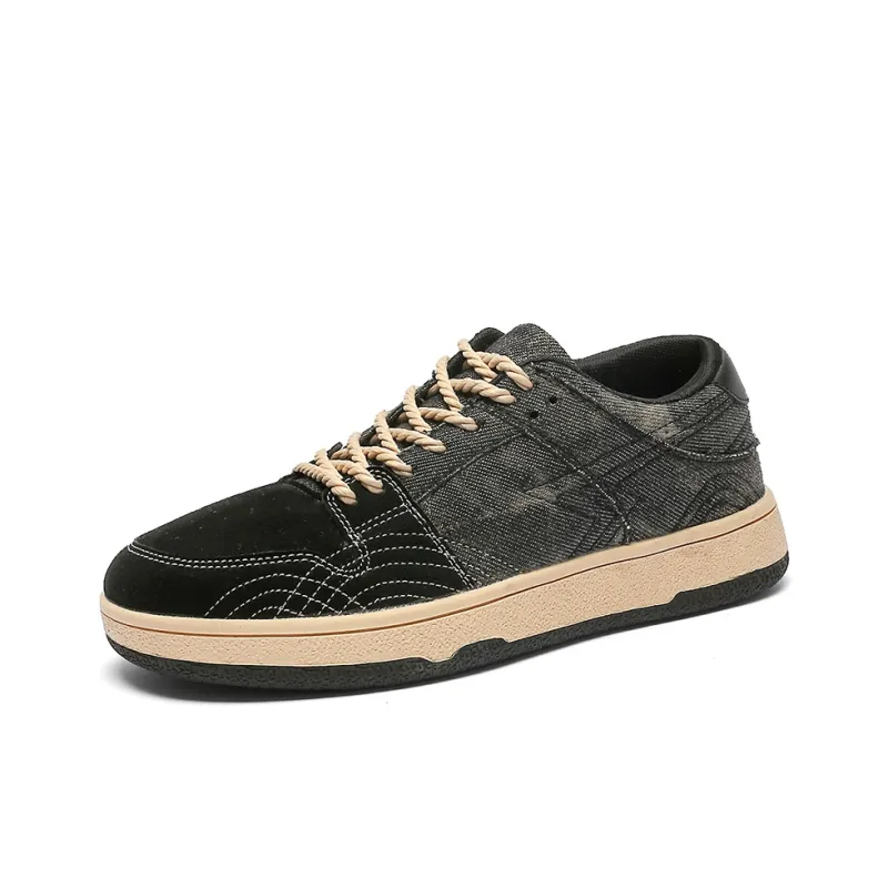 BEN SHERMAN Slip Resistant, Abrasion Resistant, Lightweight, Breathable Low Top Skateboard Shoes Men's-7