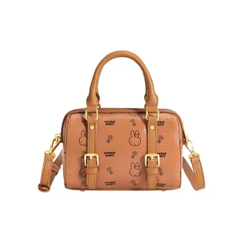 Miffy Synthetic Leather Shoulder Bag Crossbody Bag Handbag Women's Multicolor