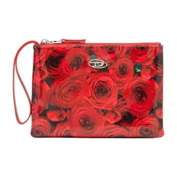 DIESEL Polyurethane Clutch Women's Red