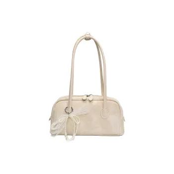 PINK·LAND PU Bowling Bag Shoulder Bag Women's Multicolor
