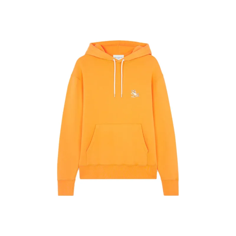 Maison Kitsune Fox Patch Drawstring Hoodie-0