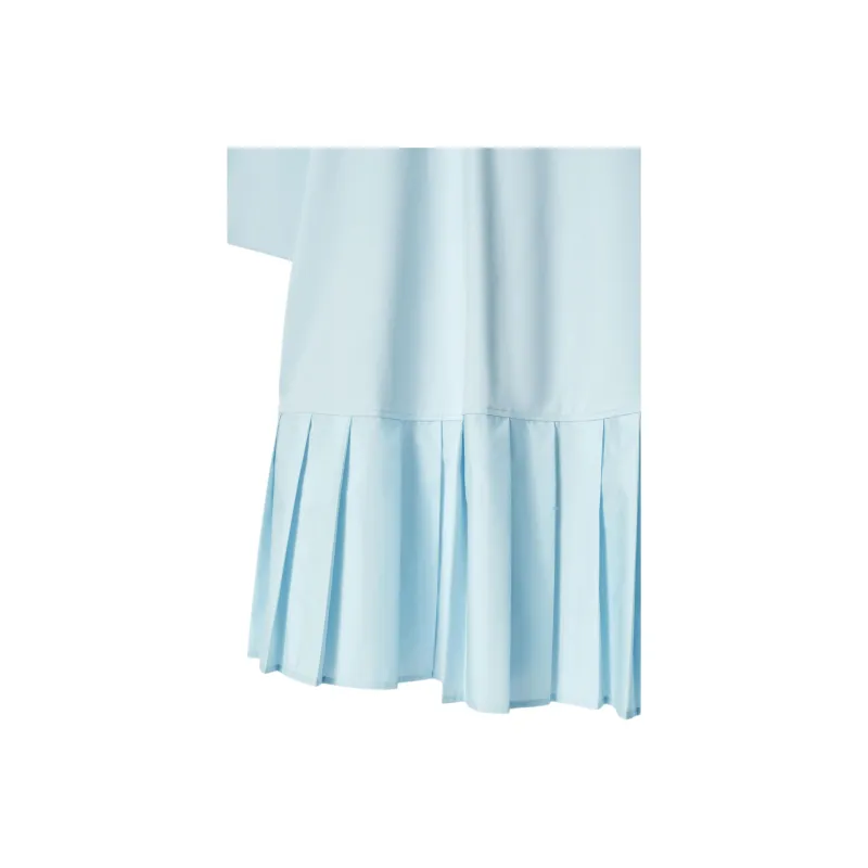 COS Long-Sleeved Dresses Women's Light Blue-4