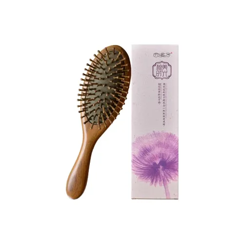 XIXIZI Green Sandalwood Wooden Round Ball Tooth Airbag Comb Head Scalp Meridian Massage For Enhanced Comfort
