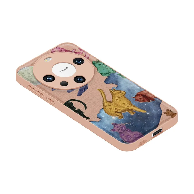 Small Bones Leather Material Phone Cases Trendy-4