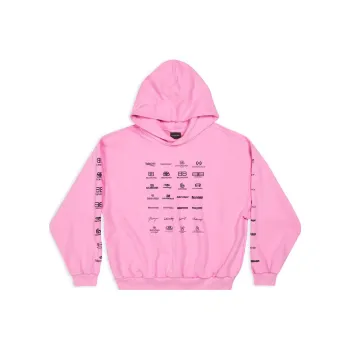 Balenciaga Sweatshirts Unisex Pink