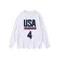 USA-Size 4 Long-Sleeved-White