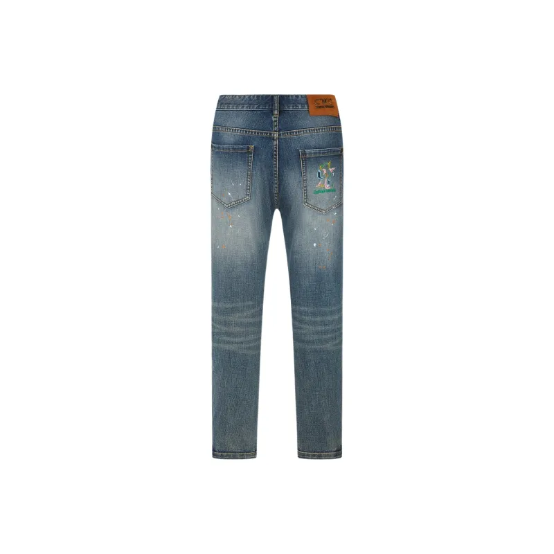 C'N'C Trend Series Jeans Men's Denim Blue-1
