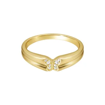Arsis 925 Sterling Silver Rings Unisex Gold
