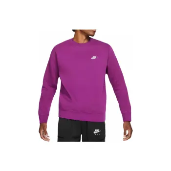 Nike Sportswear Club Fleece Crew Sweatshirt Men's Purple