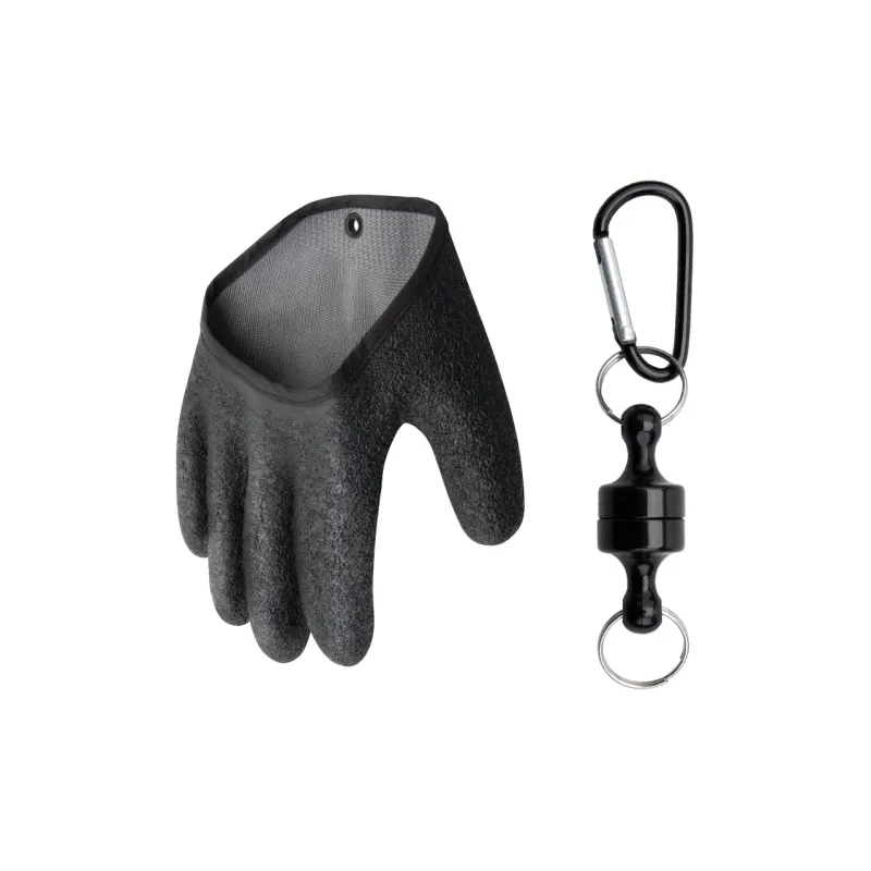 FISHINGFANS Fishing Gloves Fishing Latex 19*9CM-18