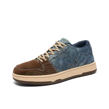 BEN SHERMAN Slip Resistant, Abrasion Resistant, Lightweight, Breathable Low Top Skateboard Shoes Men's