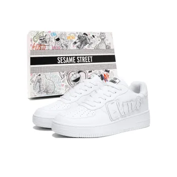 SESAME STREET Thermal Cushioning Balance Lightweight Height Increasing Skateboard Shoes Unisex Box