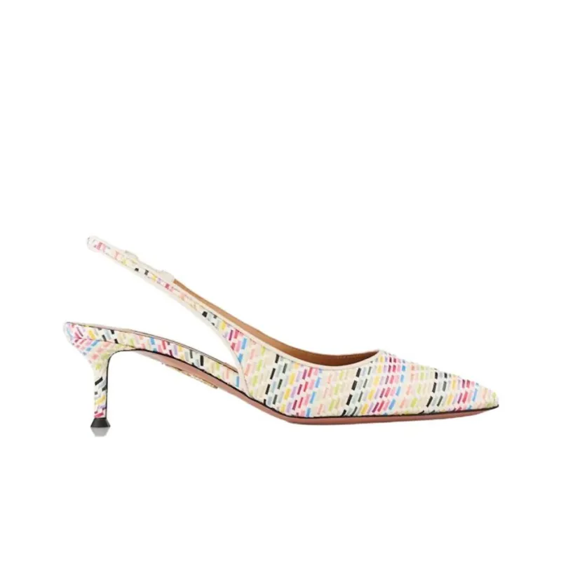 AQUAZZURA Purist Slim Heel High Heels 5cm Women's Multicolor-1