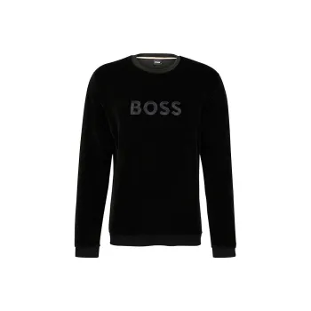 HUGO BOSS SS24 Sweatshirt Men's Black