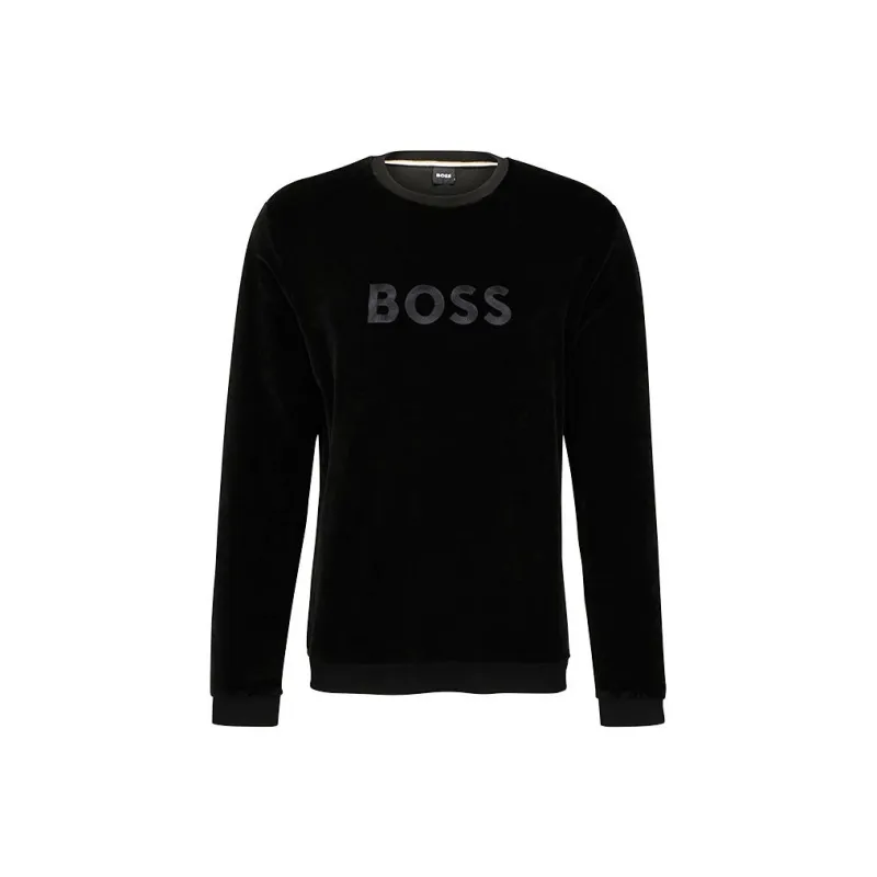 HUGO BOSS SS24 Sweatshirt Men's Black-0