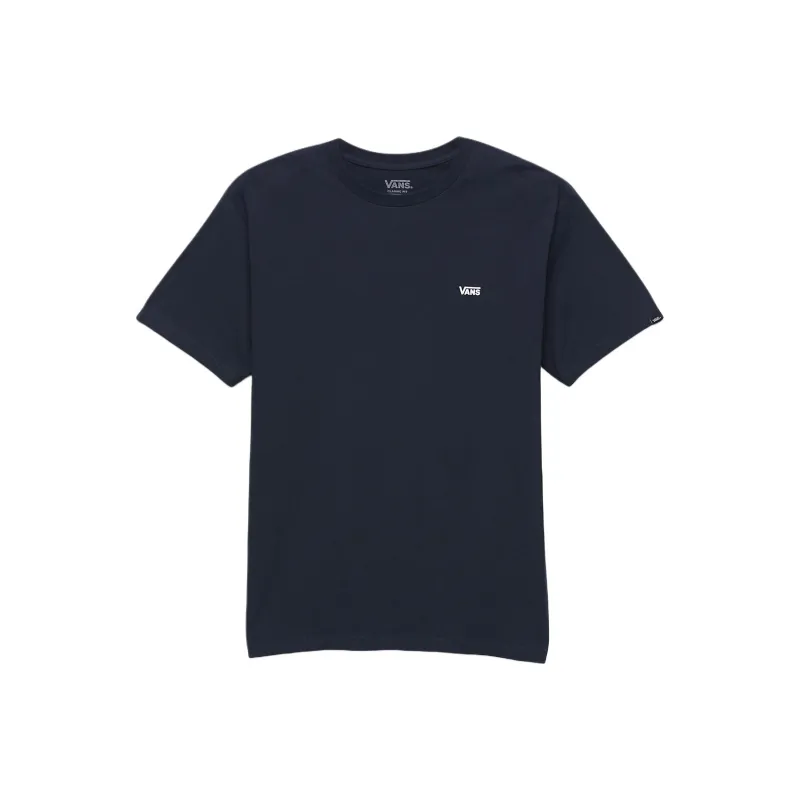 Vans Left Chest Logo T-Shirt Unisex Navy Blue / White-0