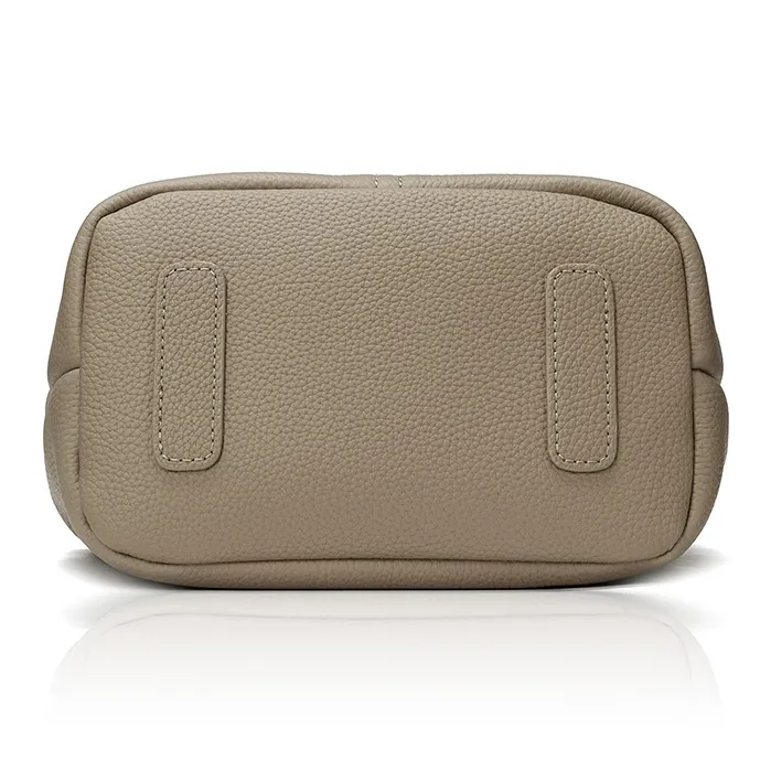 ROBERTA DI CAMERINO Cow Leather Basket Bag Handbag Women's Haze Blue/Elephant Gray-9