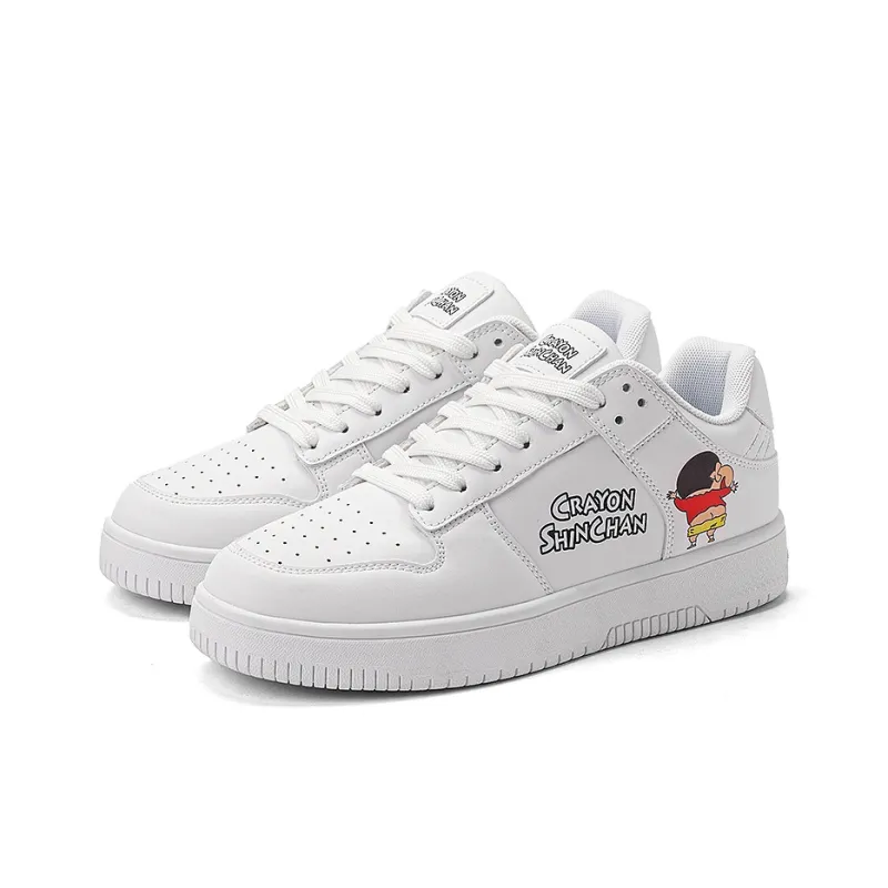 Crayon Shinchan Abrasion Resistant Slip Resistant Low Top Skateboard Shoes-42