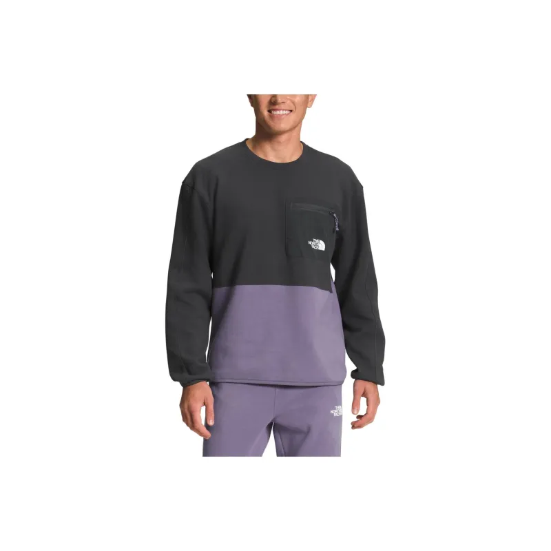 THE NORTH FACE Sweatshirts Men Black Purple-0