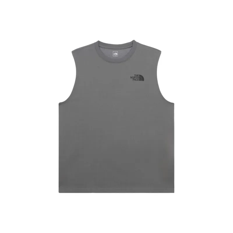 THE NORTH FACE Tank Tops Men's Gray-0