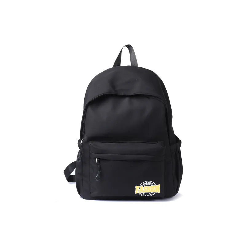 SEVENMOONS Nylon Backpack Unisex White/Black/Red/Blue-3