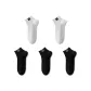 5 Pack: Black 3+White 2